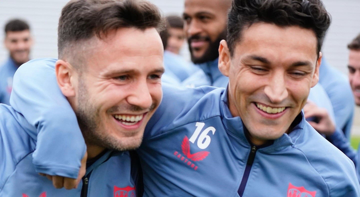 Jogadores do Sevilha