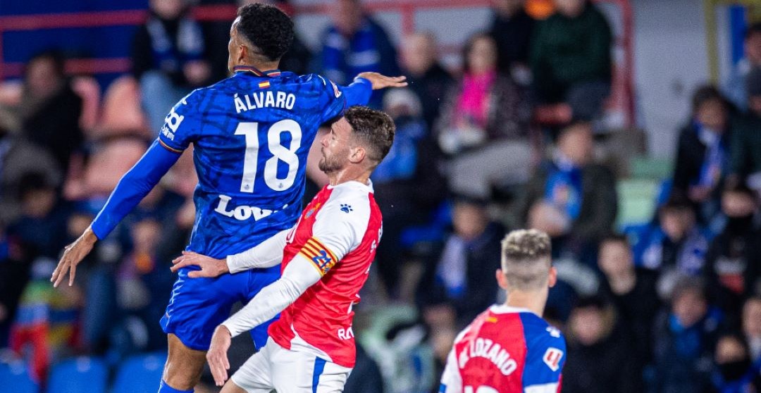 Álvaro Rodríguez no Getafe Espanyol