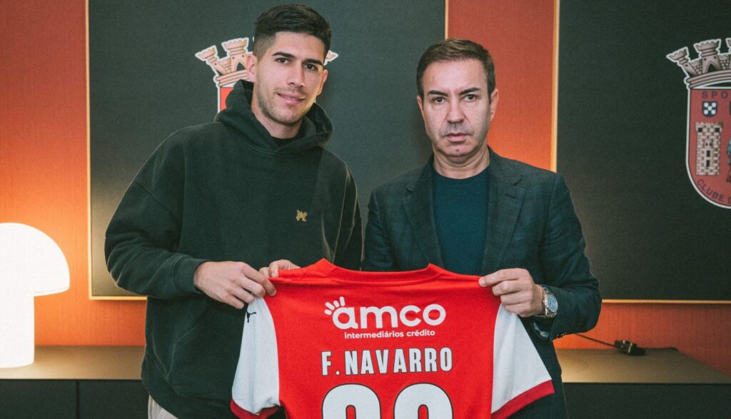 Fran Navarro no Braga