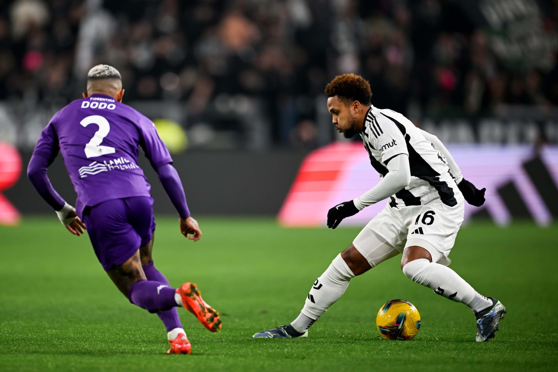 Juventus e Fioretina McKennie e Dodo