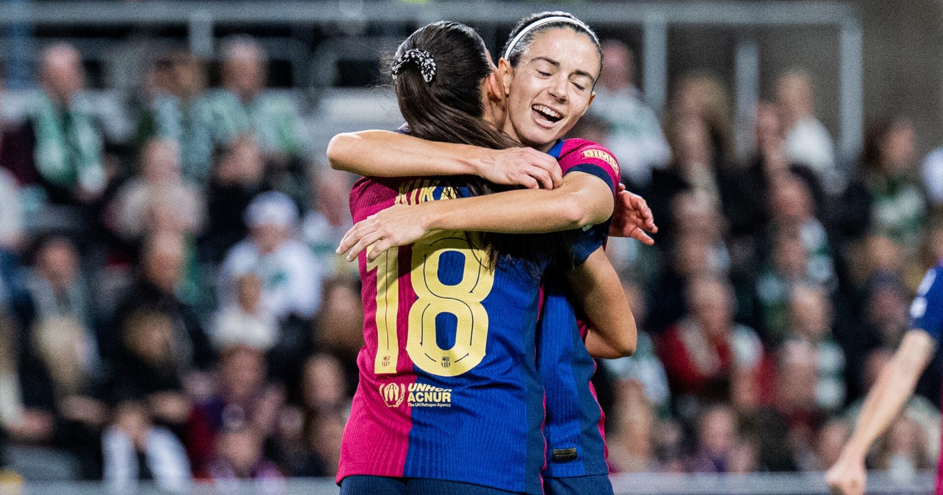 Kika Nazareth e Aitana Bonmatí Barcelona