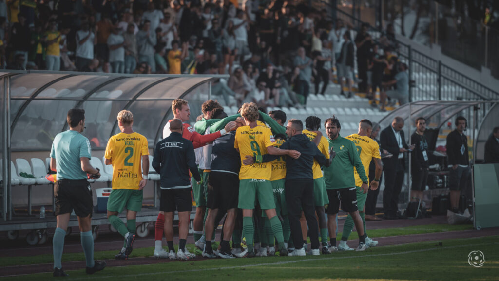 Jogadores do Mafra