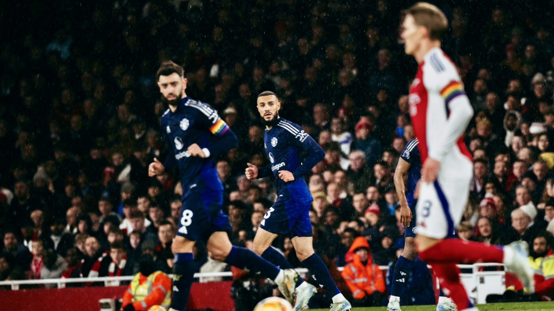Noussair Mazraoui Arsenal Manchester United