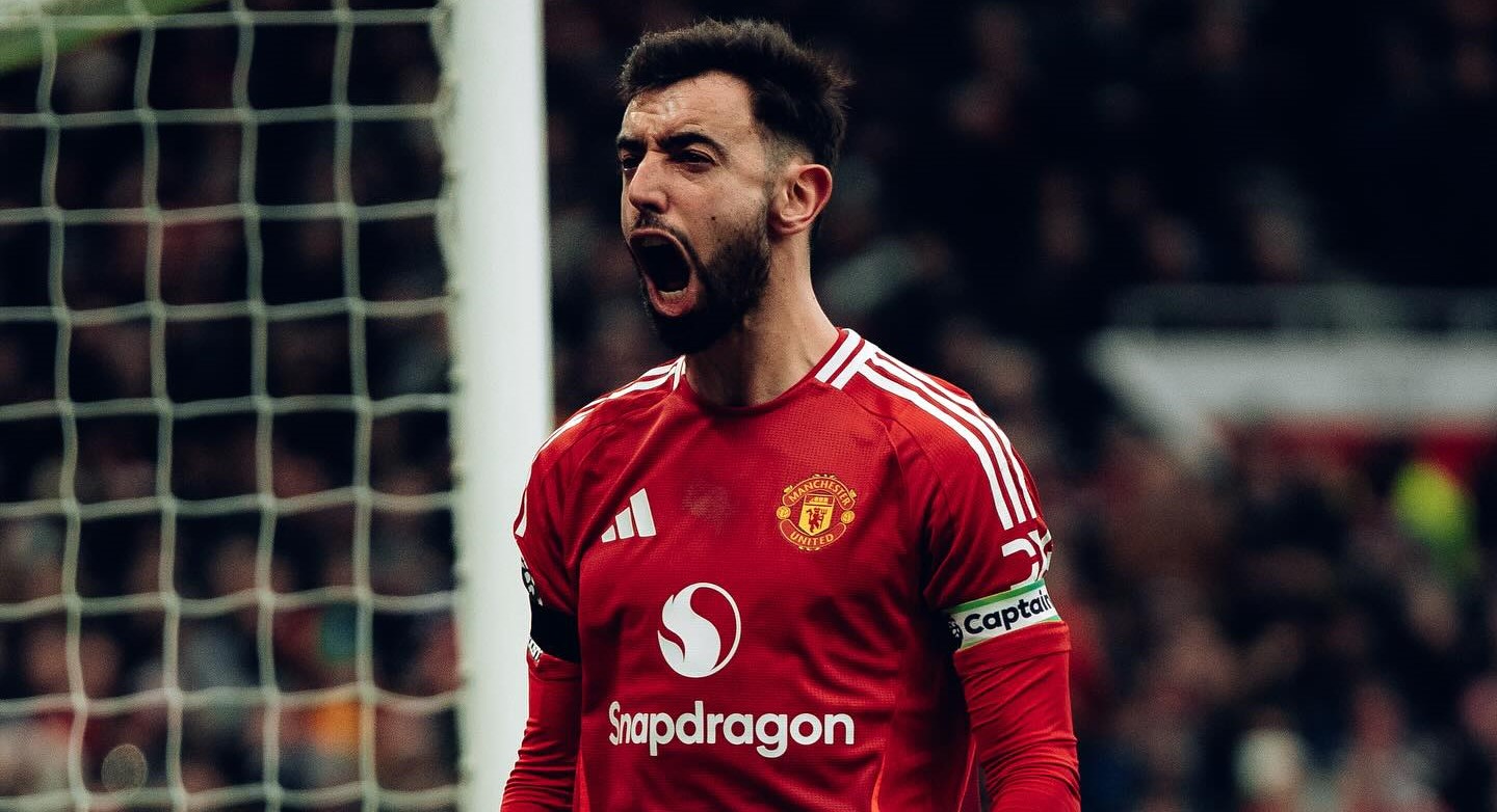 Bruno fernandes no Manchester United