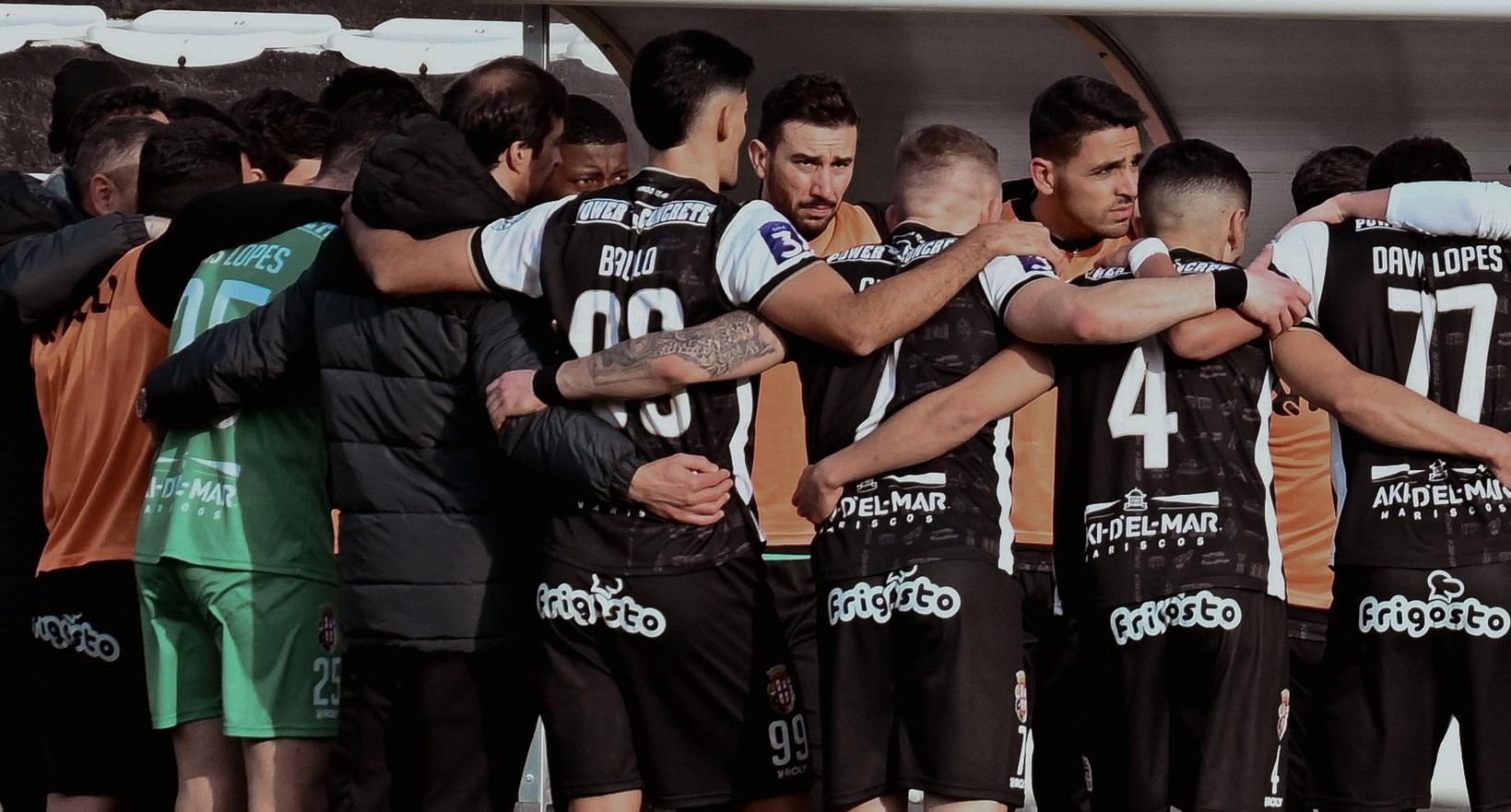 Jogadores do Caldas