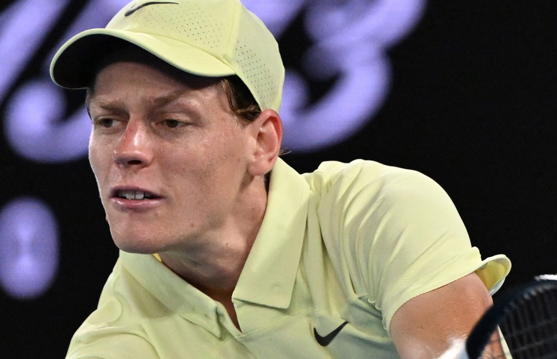 Jannik Sinner no Australian Open