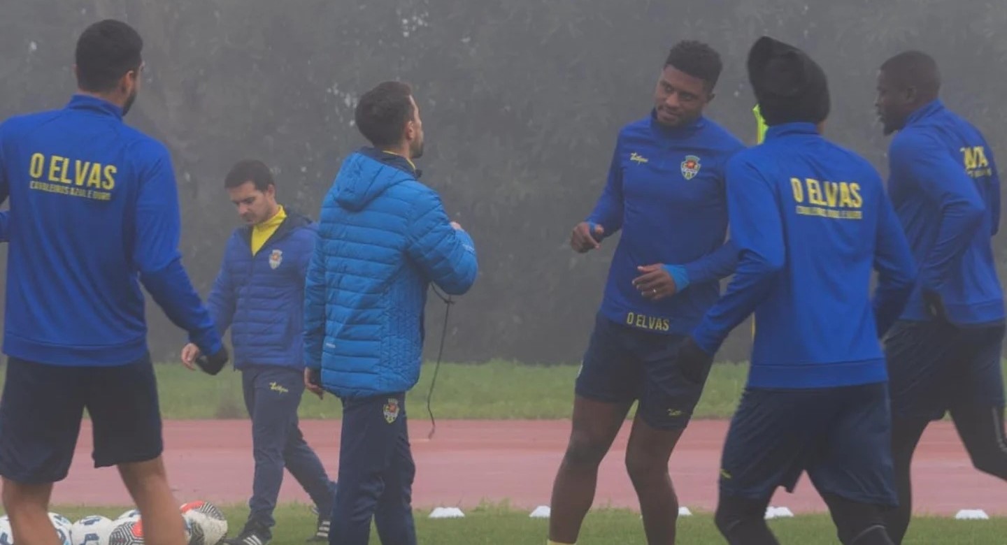 Jogadores do O Elvas