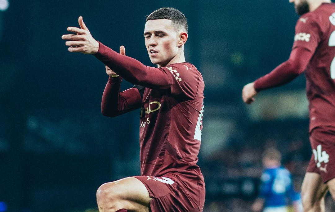 Phil Foden Manchester City celebra