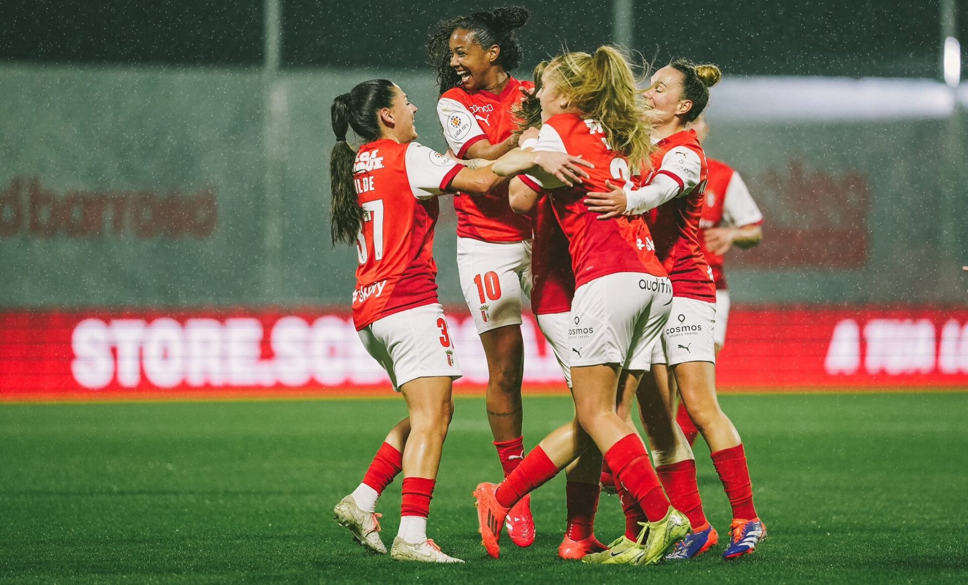 Jogadoras do Braga