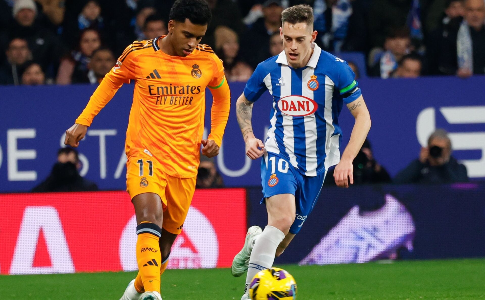 Real Madrid e Espanyol