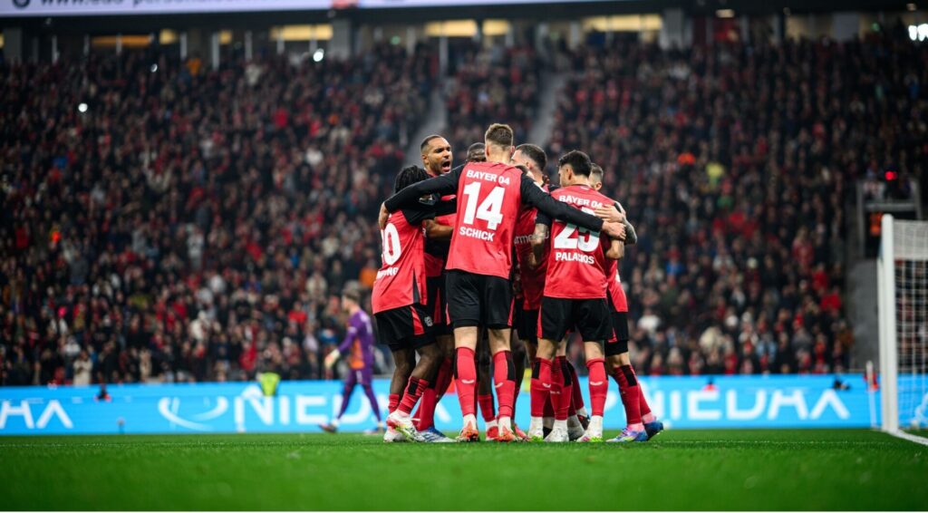 Jogadores do Bayer Leverkusen