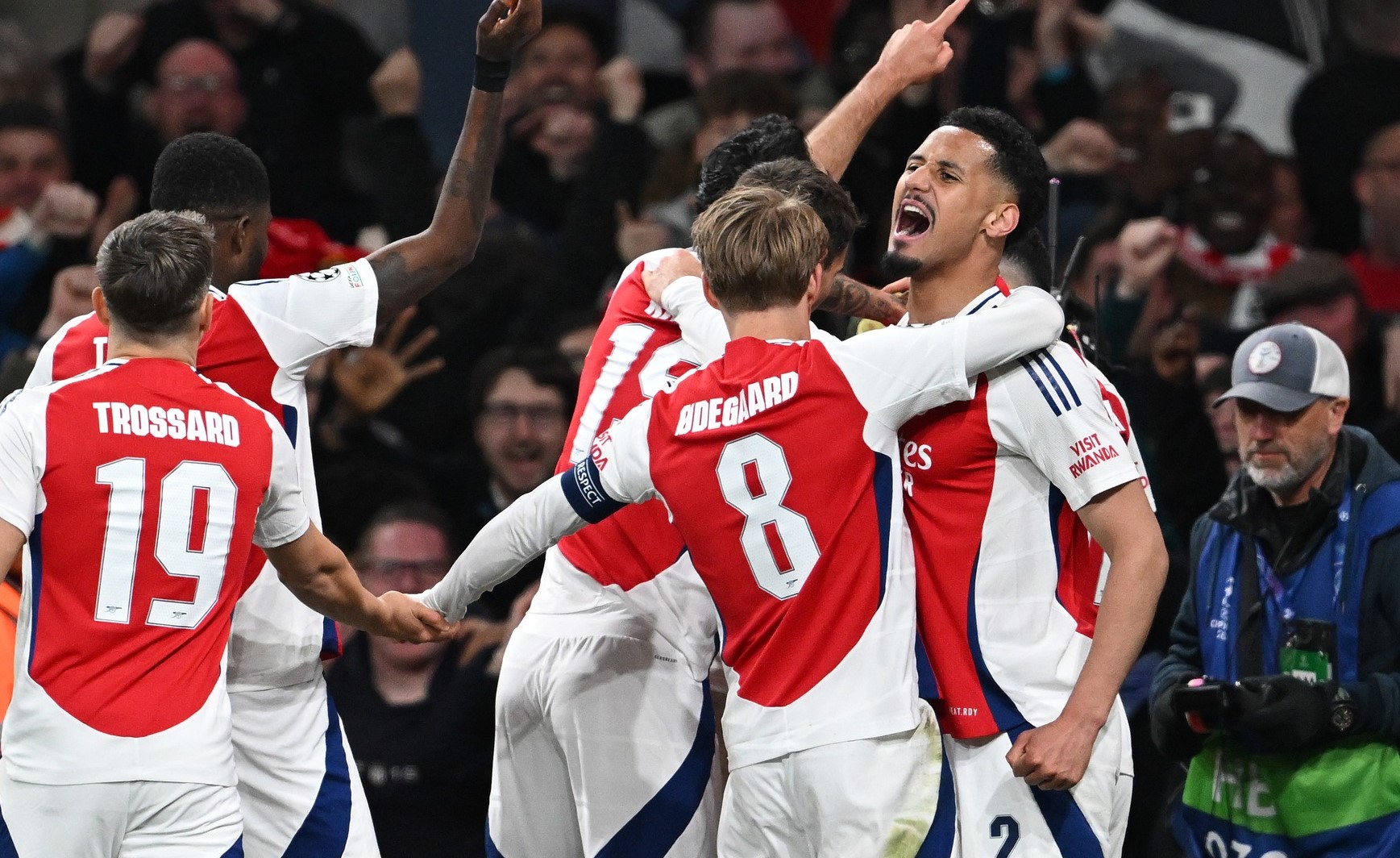 Jogadores do Arsenal