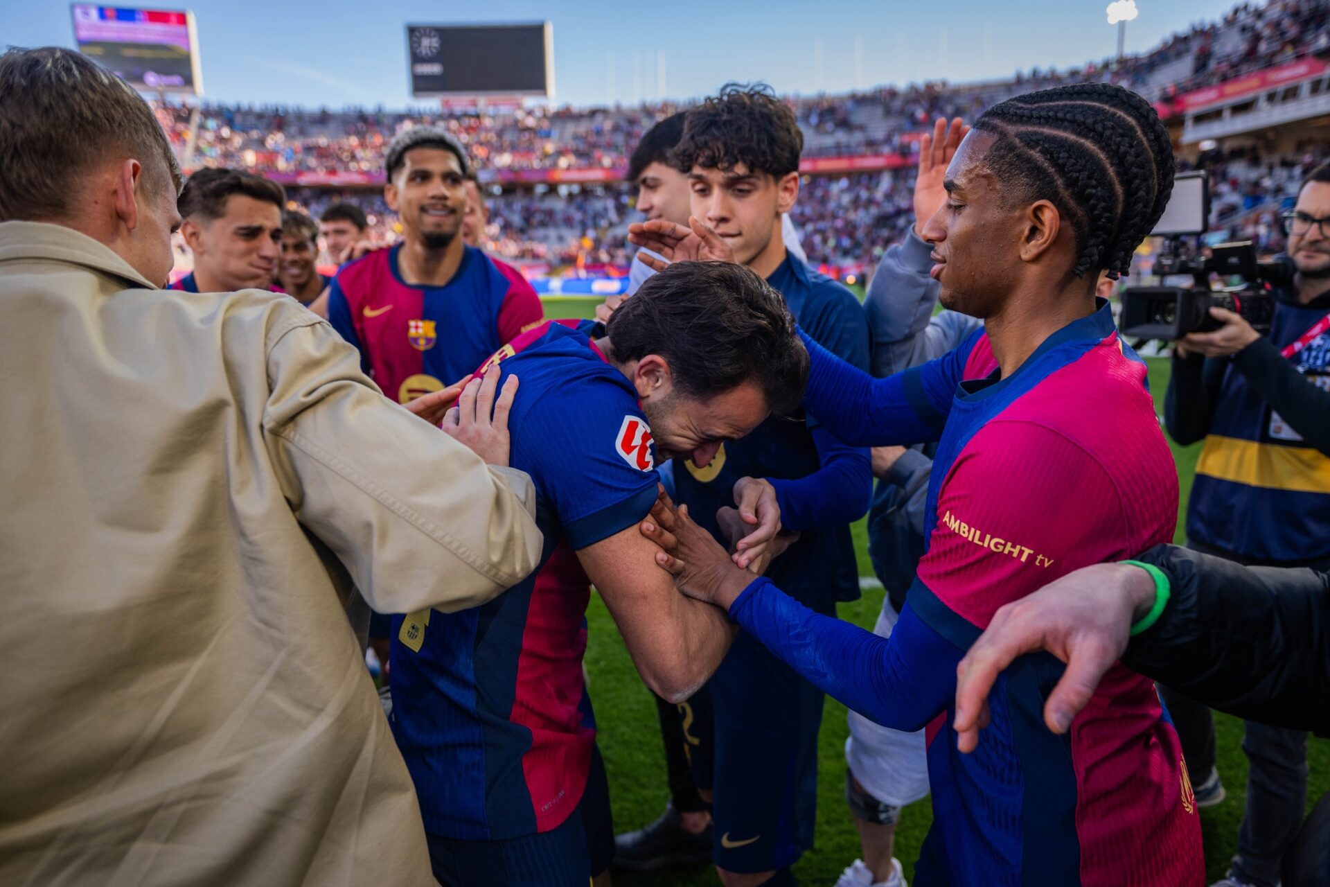 Jogadores do Barcelona