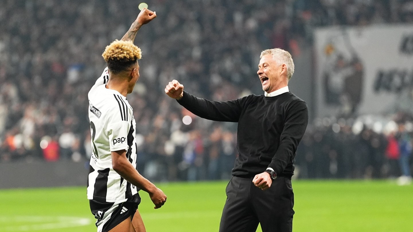 Gedson Fernandes Ole Gunnar Solskjaer Besiktas
