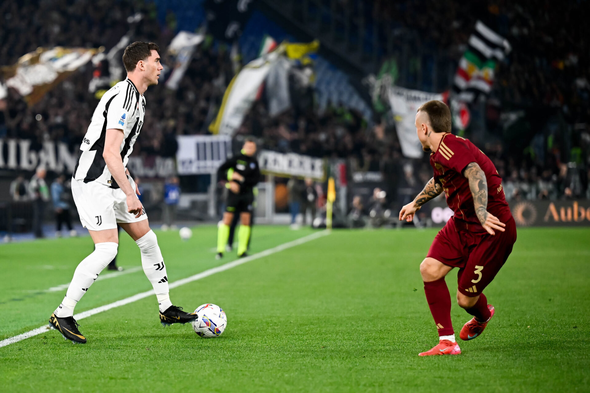 Juventus e AS Roma Serie A