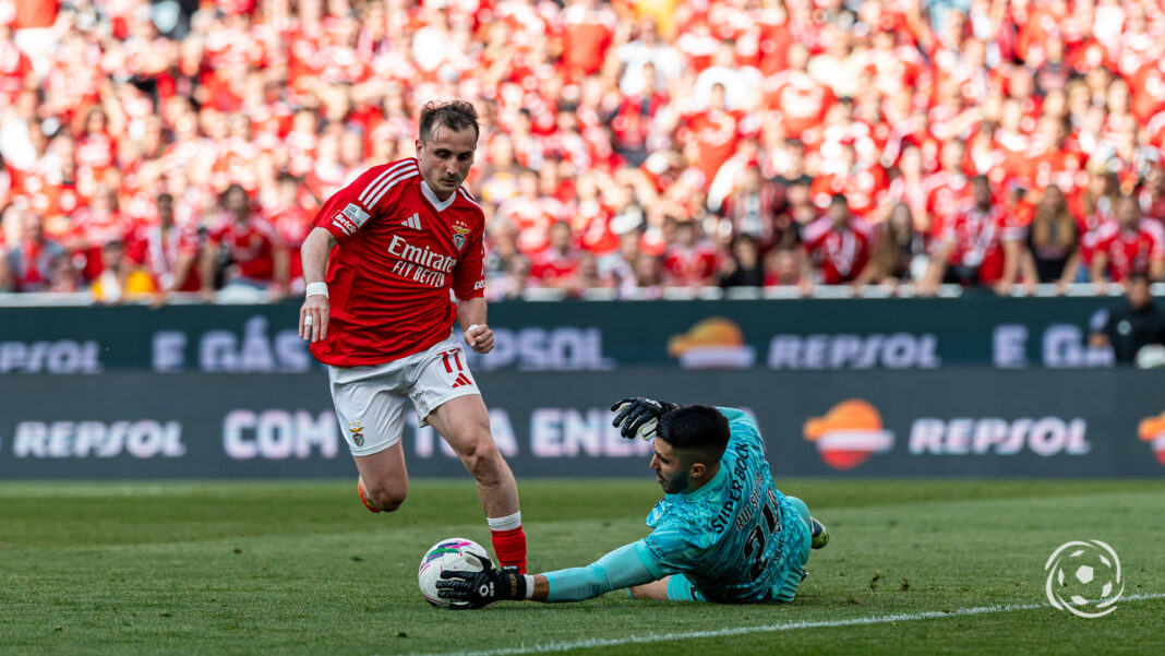 Benfica x Sporting Kerem Akturkoglu Rui Silva Benfica x Sporting Kerem Akturkoglu Rui Silva