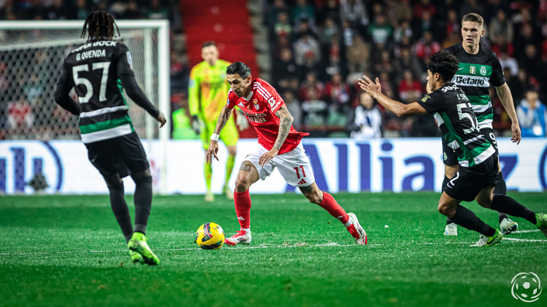 Ángel Di María Benfica Sporting