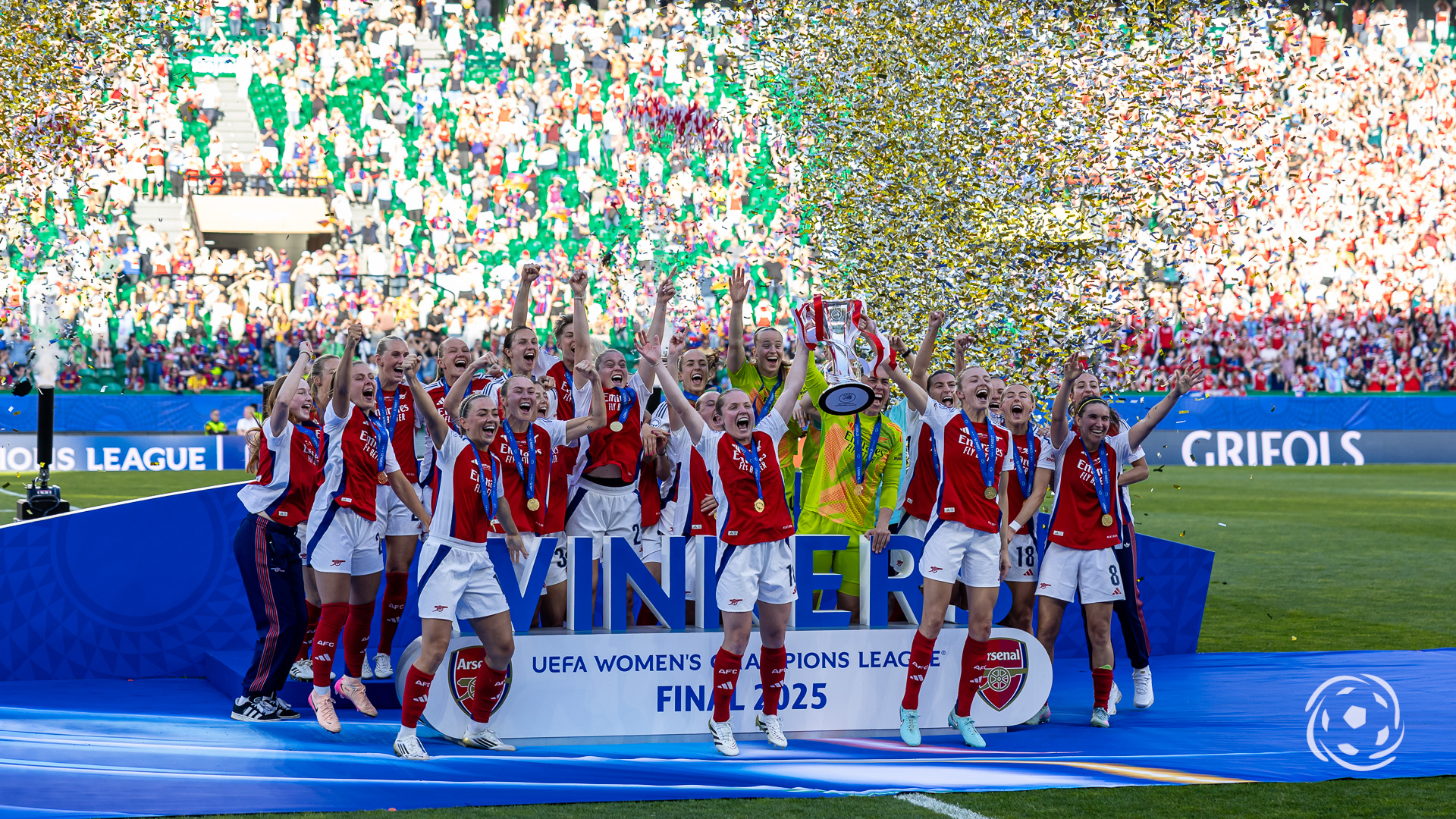 Arsenal jogadoras Champions League Feminina