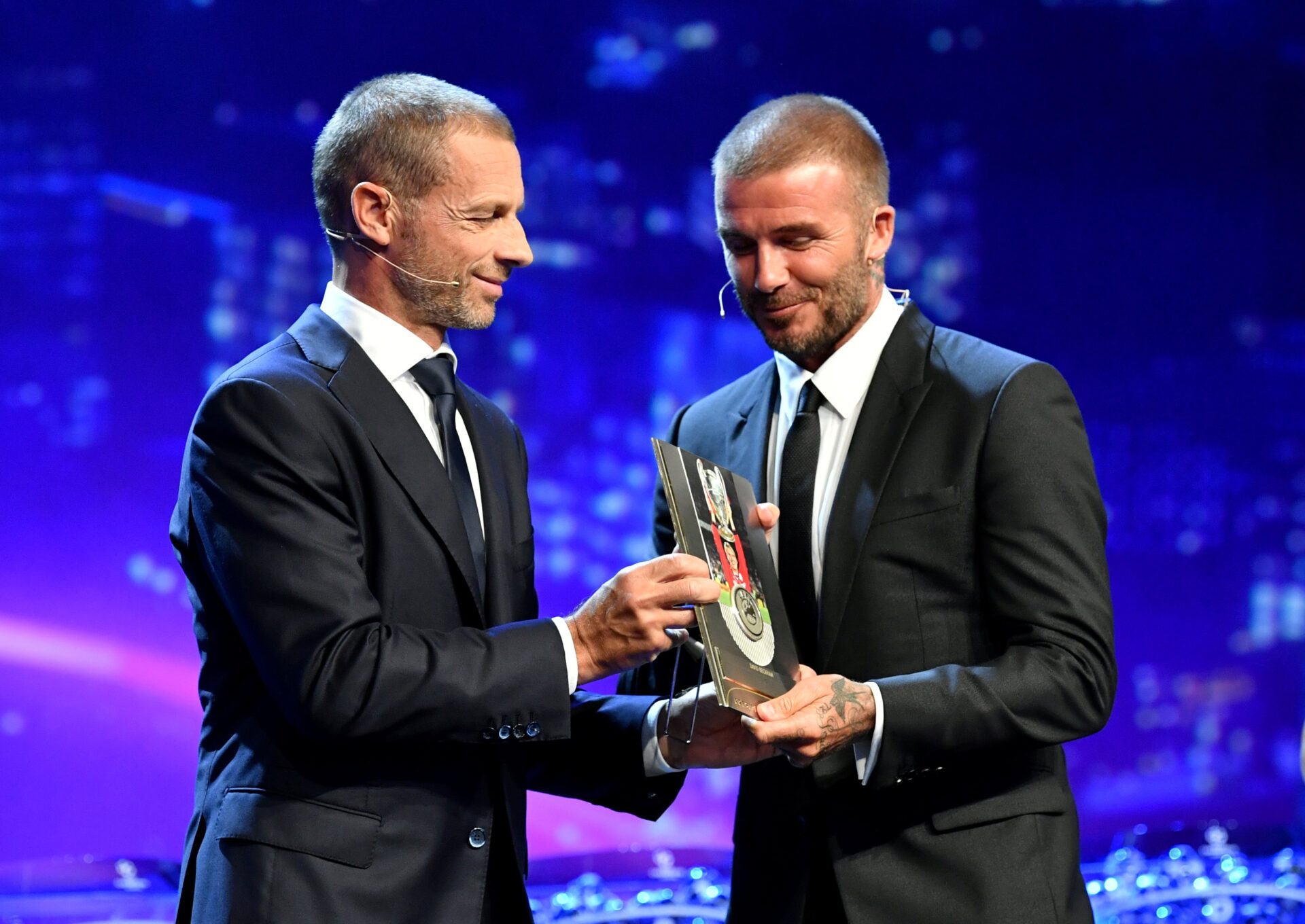 David Beckham Aleksandr Ceferin