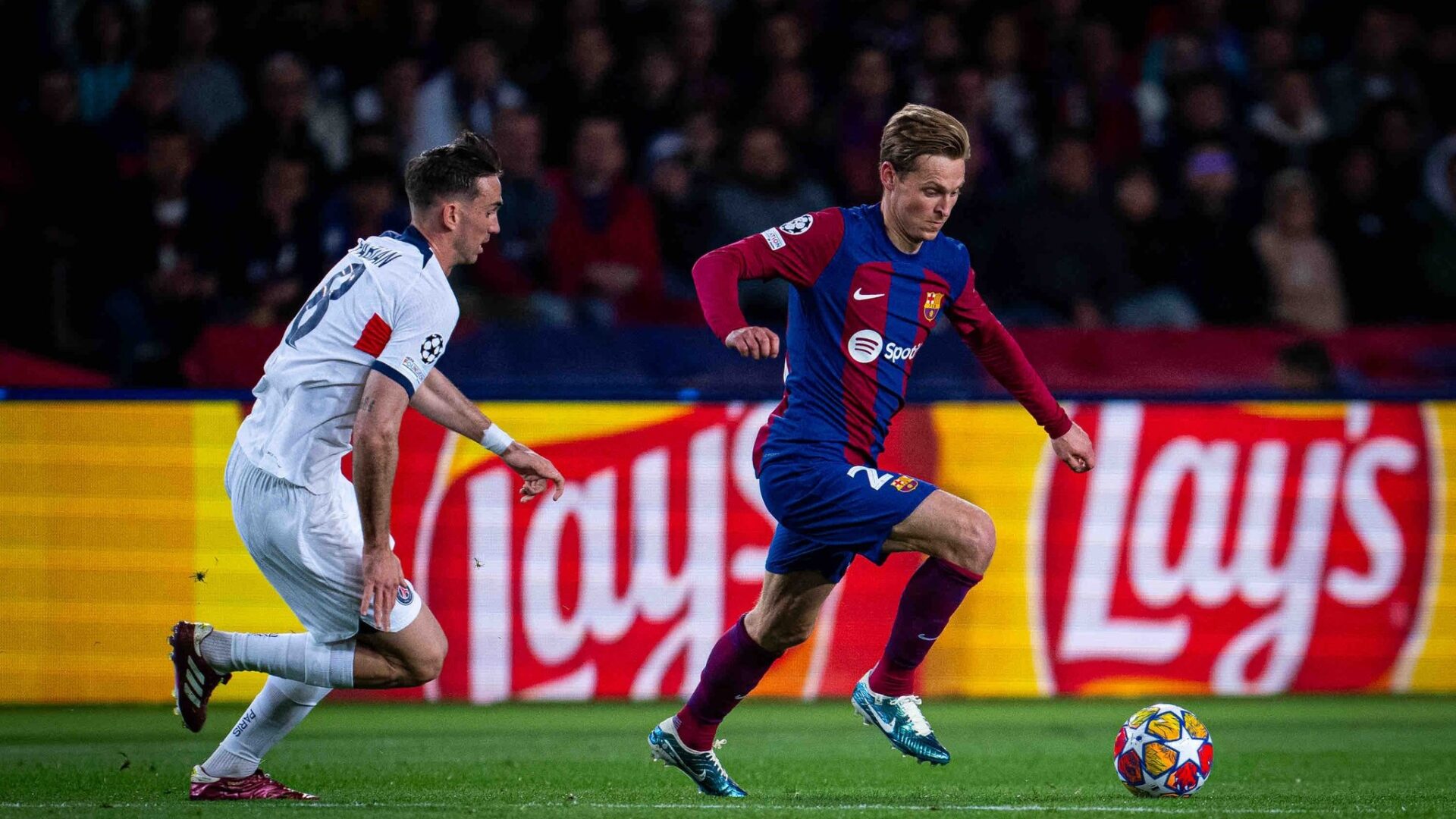 Frenkie de Jong e Fabián Ruiz
