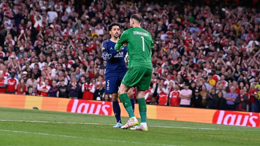 Gianluigi Donnarumma Marquinhos PSG