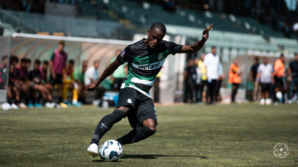 José Silva num jogo da Liga 3
