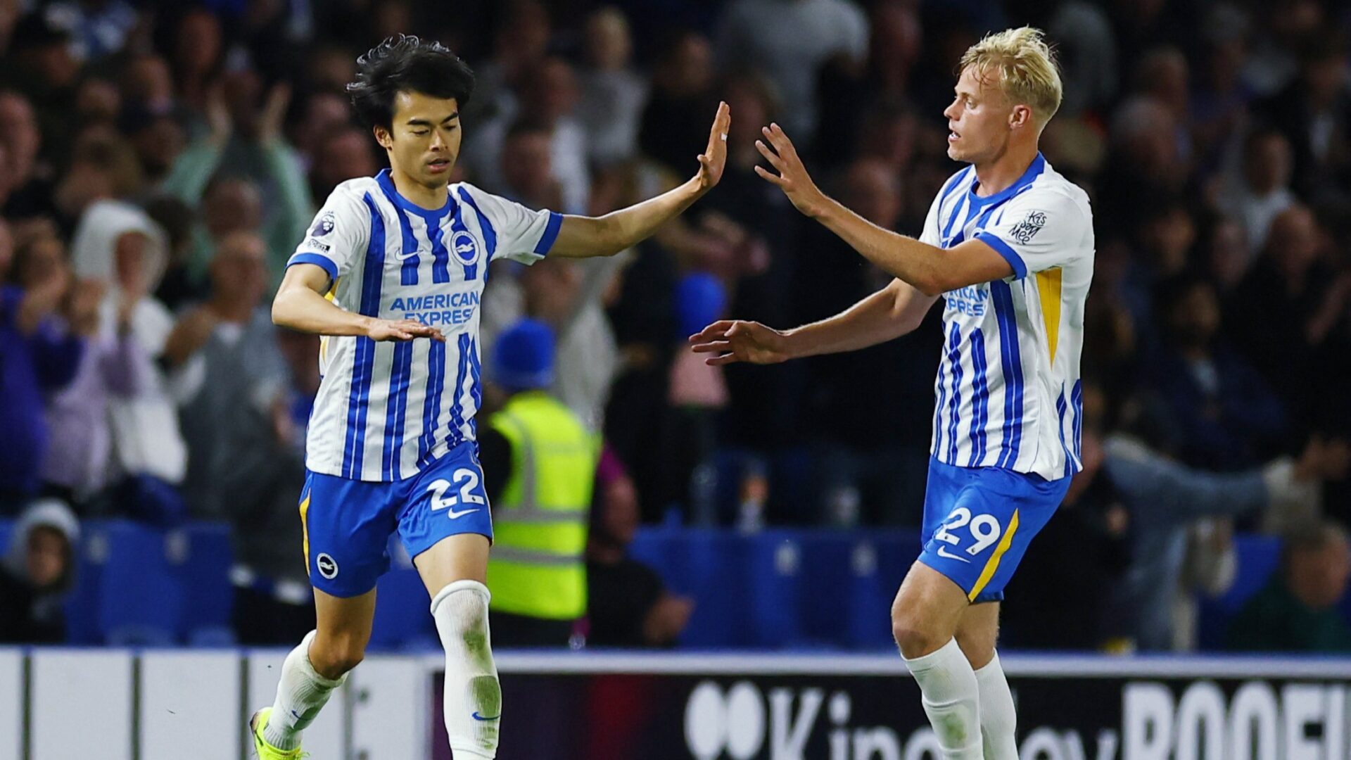 Kaoru Mitoma Van Hecke Brighton Jogadores