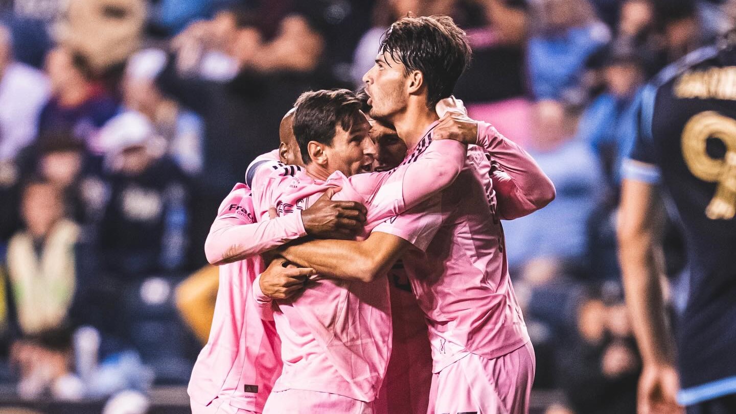Lionel Messi e colegas do Inter Miami