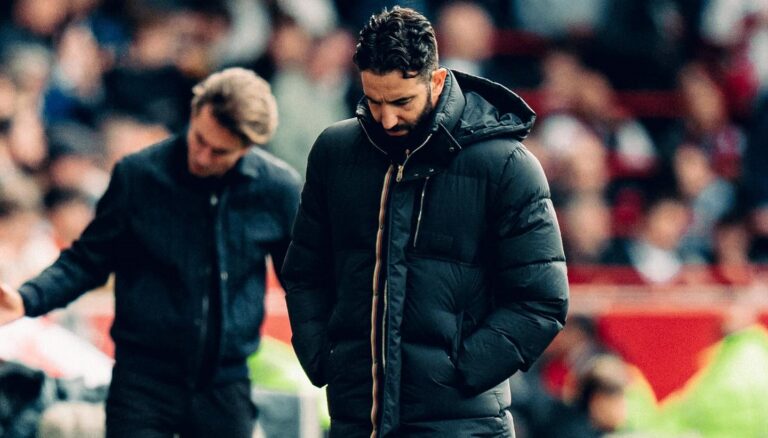 Ruben Amorim obriga 5 jogadores a treinar mais tarde no Manchester United