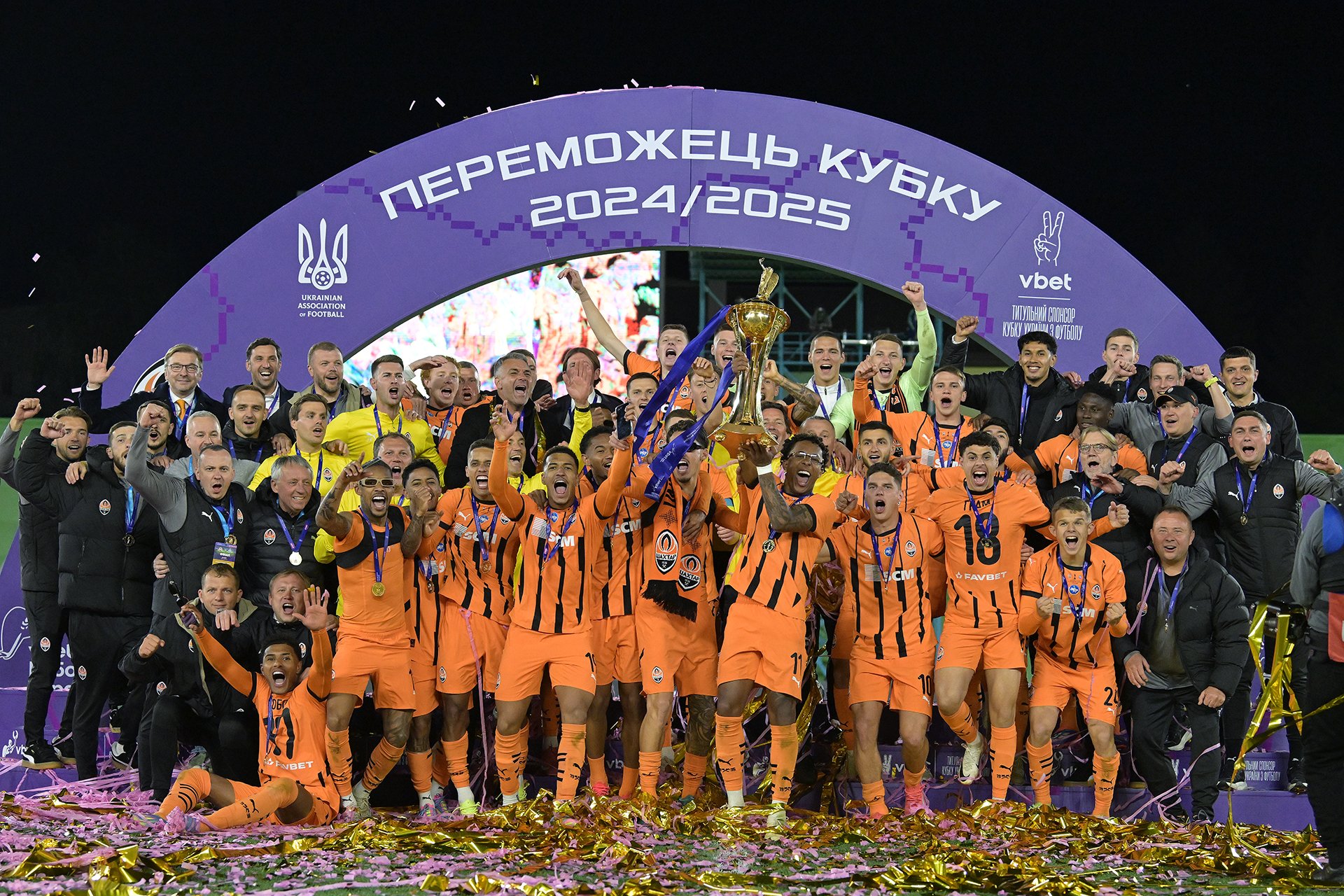 Shakhtar Donetsk jogadores Taça