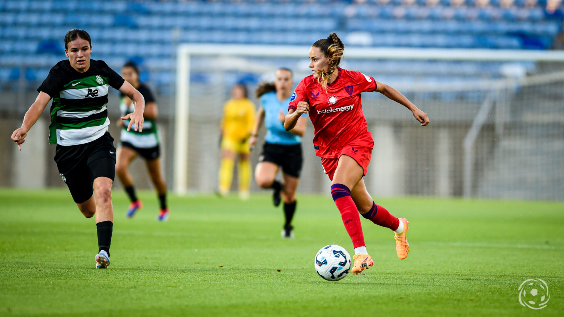 Diana Gomes Telma Encarnação Sevilha Sporting