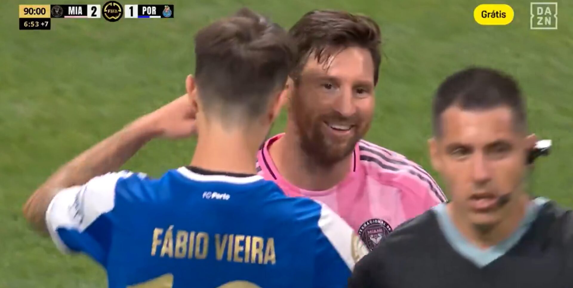 Fábio Vieira Lionel Messi