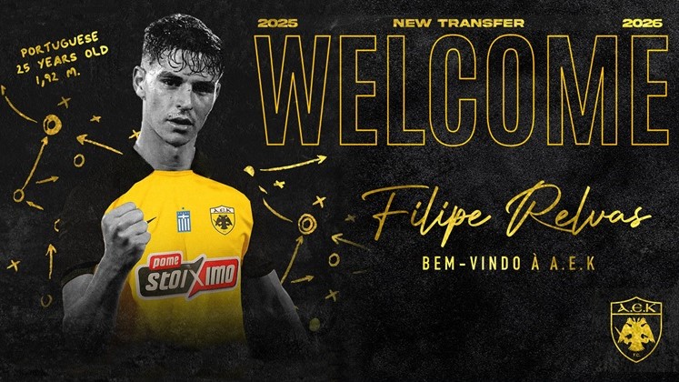 Filipe Relvas AEK Atenas