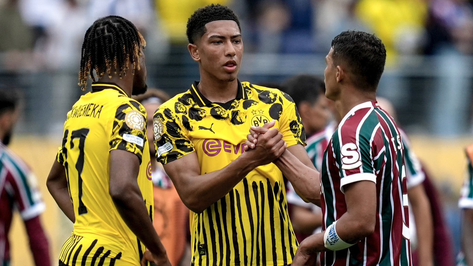 Jobe Bellingham Thiago Silva Borussia Dortmund Fluminense