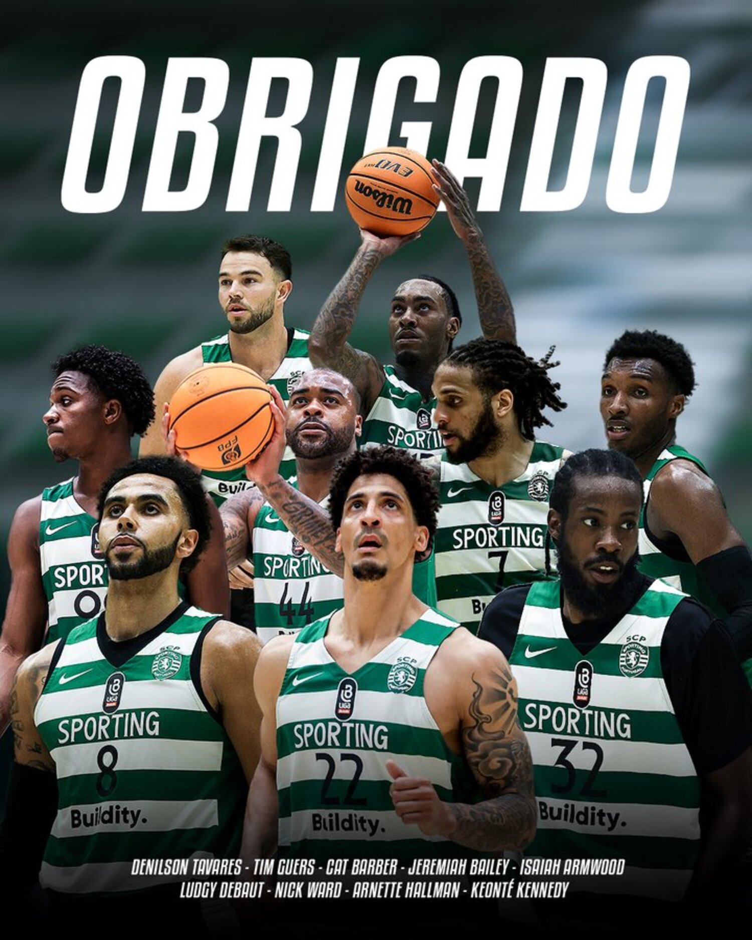 Jogadores Sporting Basquetebol