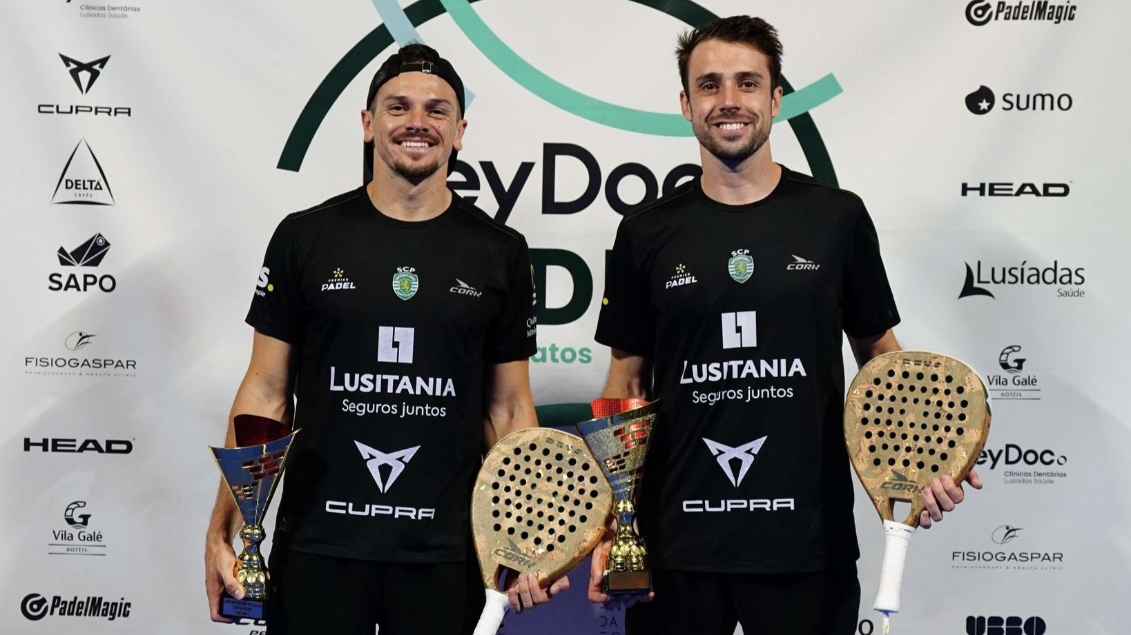 Miguel Deus e Nuno Deus Padel Sporting