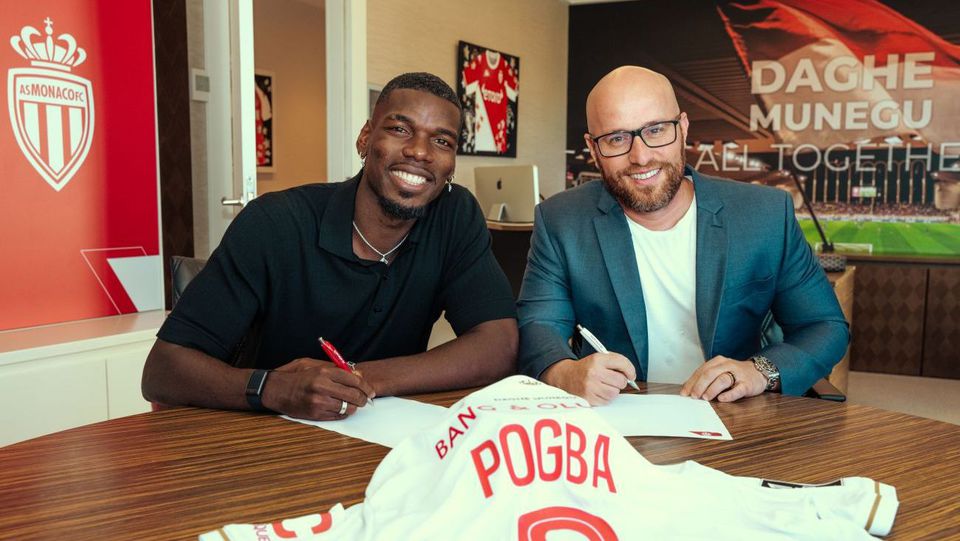 Paul Pogba no AS Mónaco