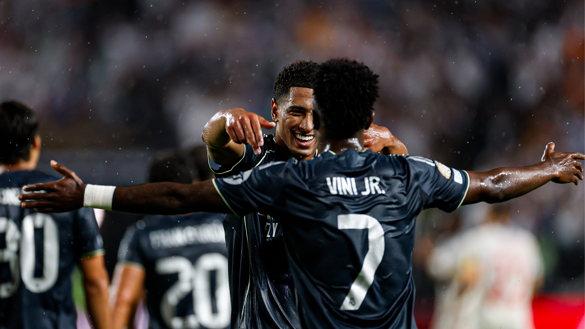 Real Madrid Jude Bellingham Vinícius Júnior