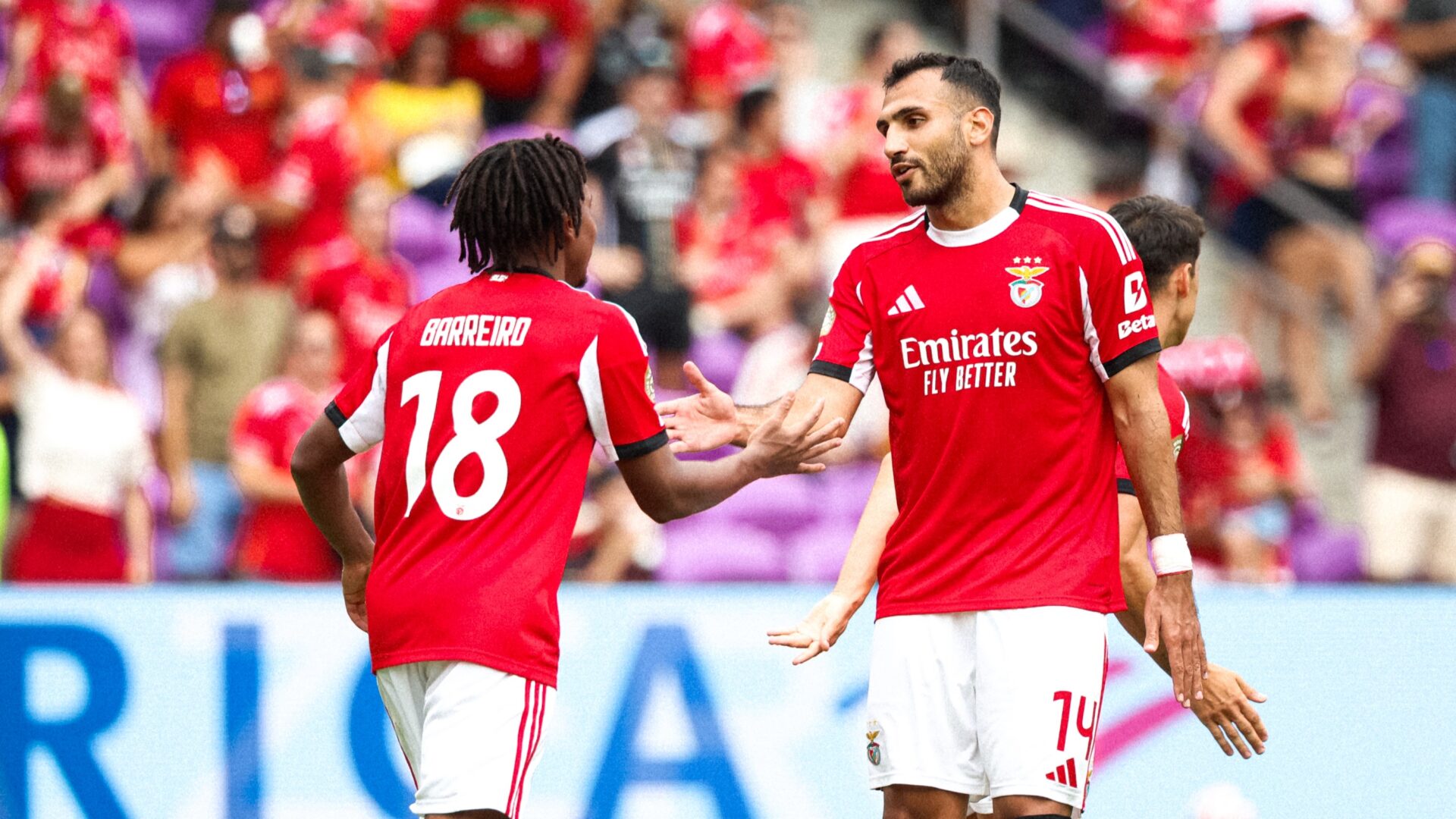 Vangelis Pavlidis Leandro Barreiro Benfica Mundial de Clubes