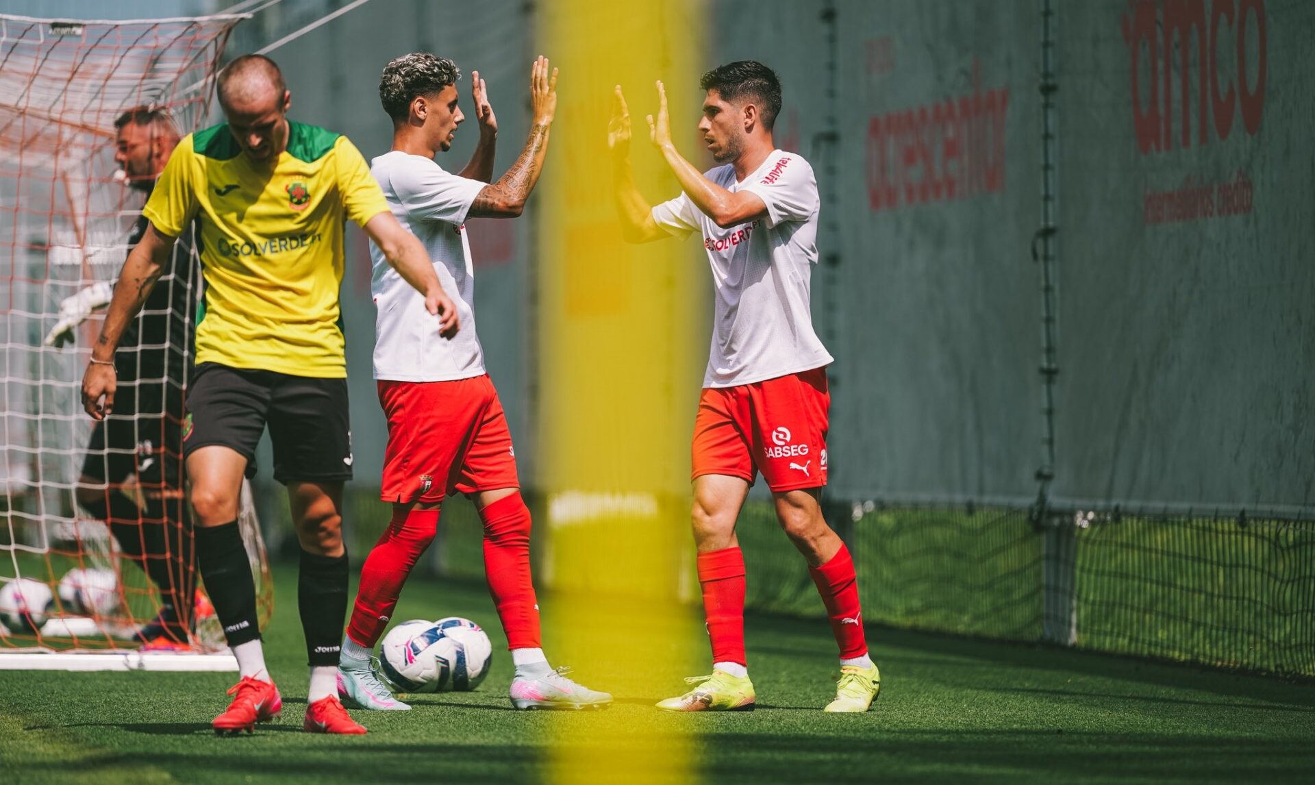 Jogadores do Braga