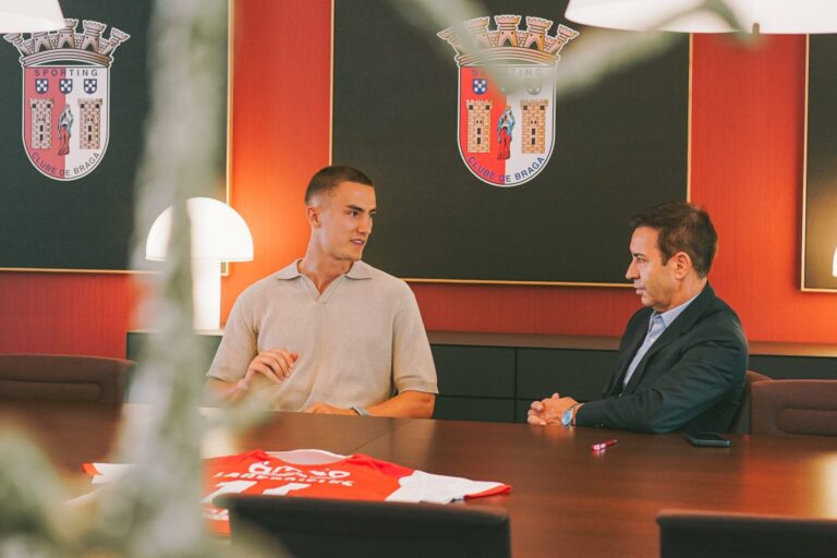 Braga confirma contratação de Gustaf Lagerbielke por 2,5 milhões de euros