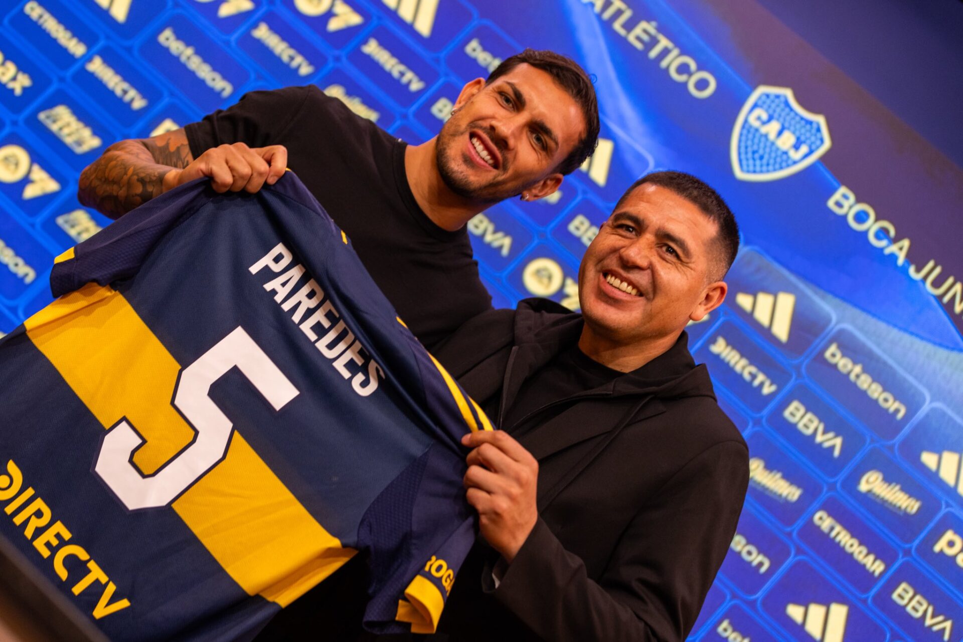 Leandro Paredes Boca Juniors Juan Román Riquelme