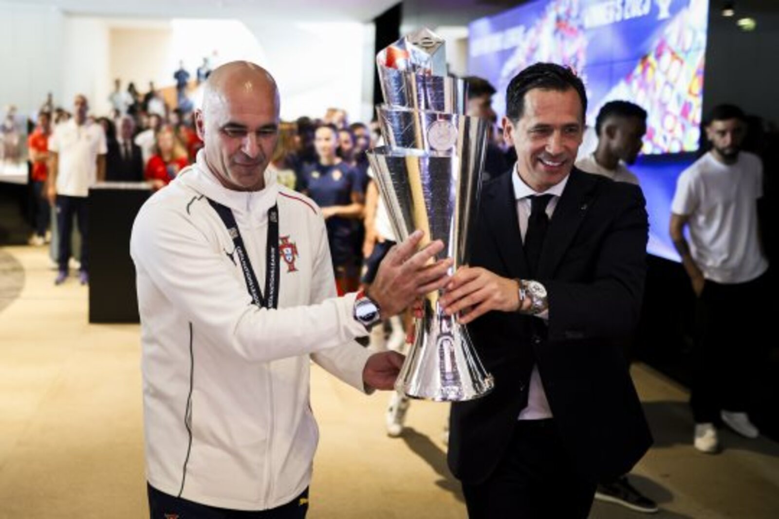 Pedro Proença Roberto Martínez Portugal