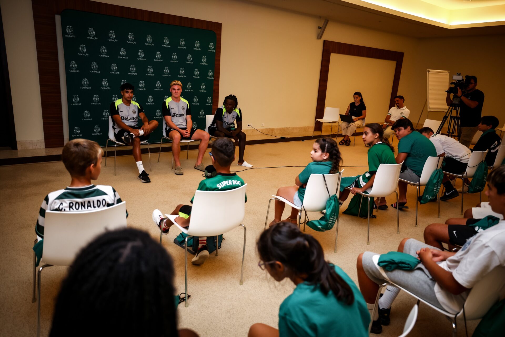 Jogadores do Sporting