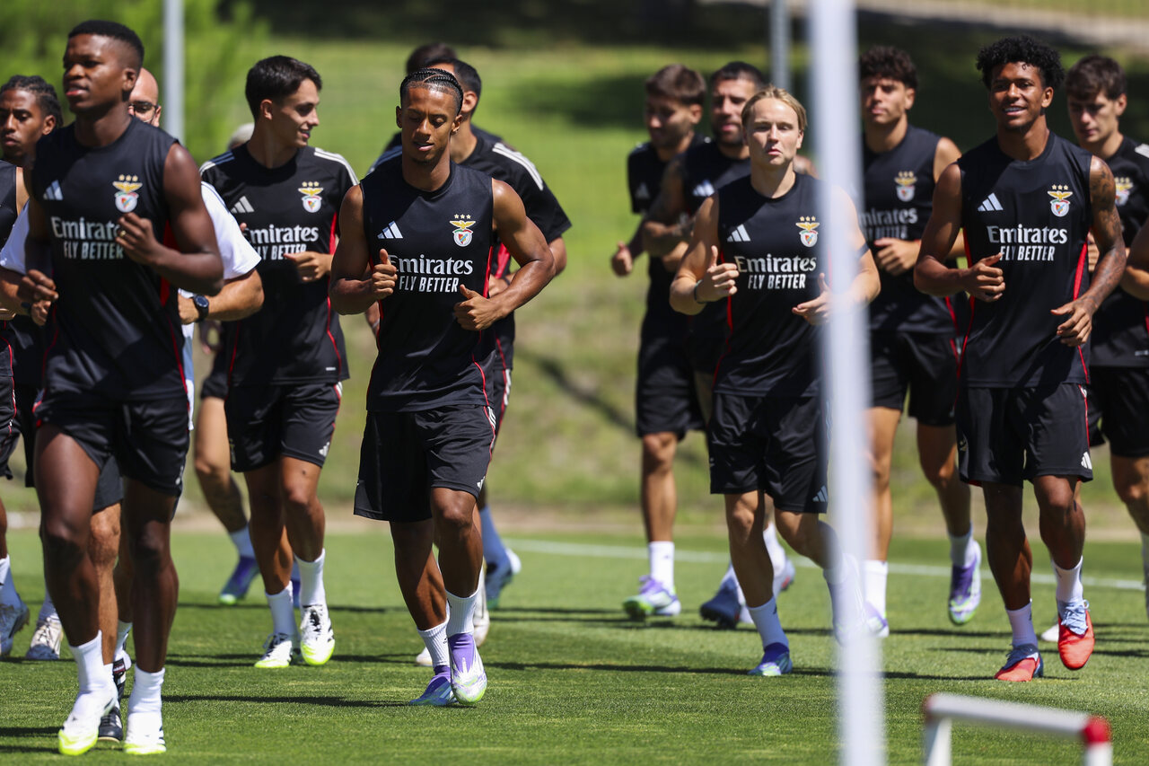 Treino do Benfica