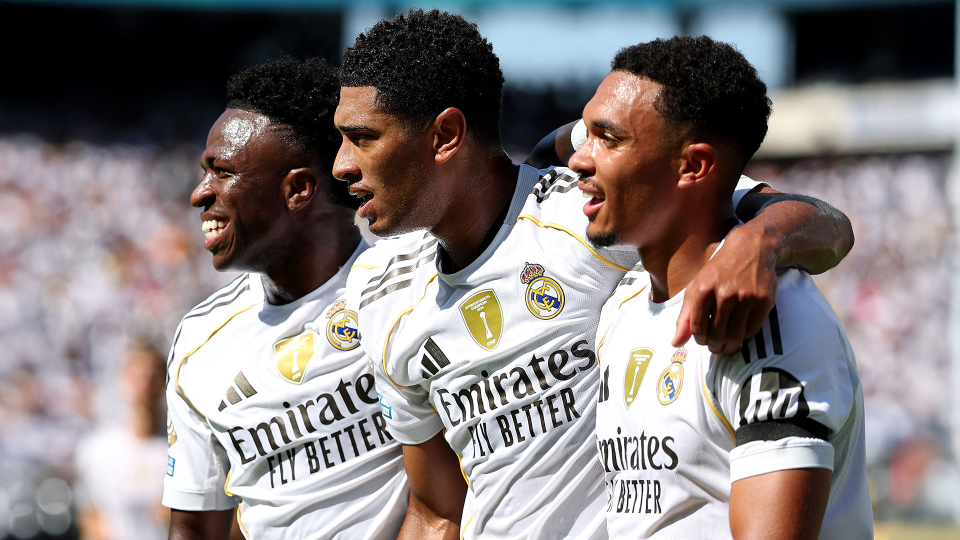 Trent Alexander-Arnold Jude Bellingham Vinícius Júnior Real Madrid