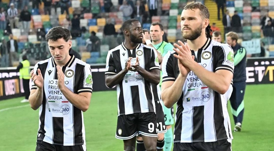 Jogadores da Udinese
