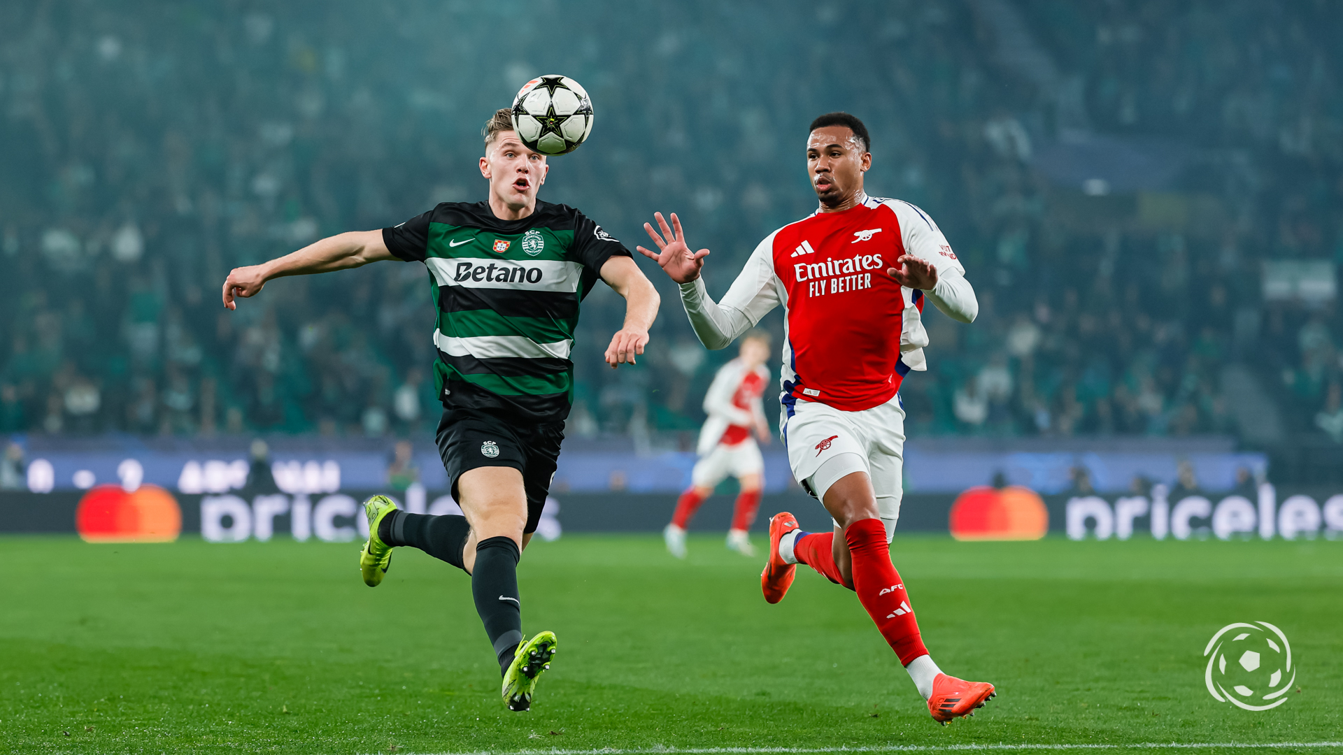 Viktor Gyokeres Gabriel Magalhães Sporting Arsenal