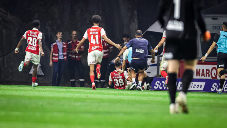 Eis os onzes oficiais do Cluj x Braga da Europa League