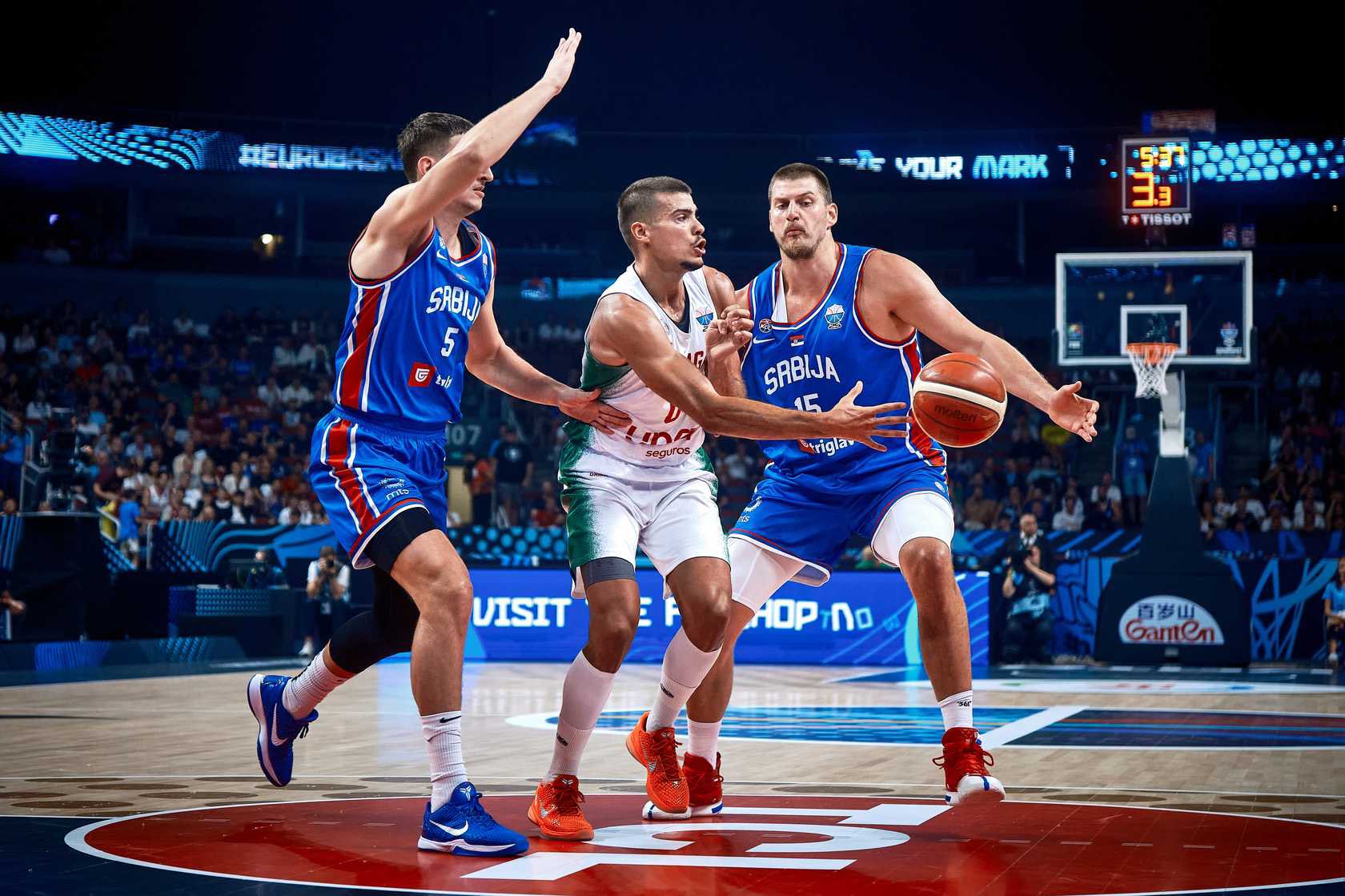 Portugal Sérvia Basquetebol